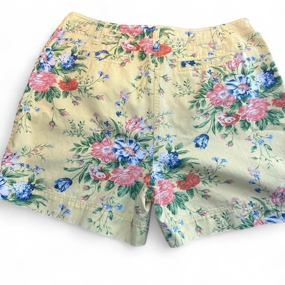 Vintage Floral Shorts Size 14– Cottagecore /Grannycore - Picture 4 of 9